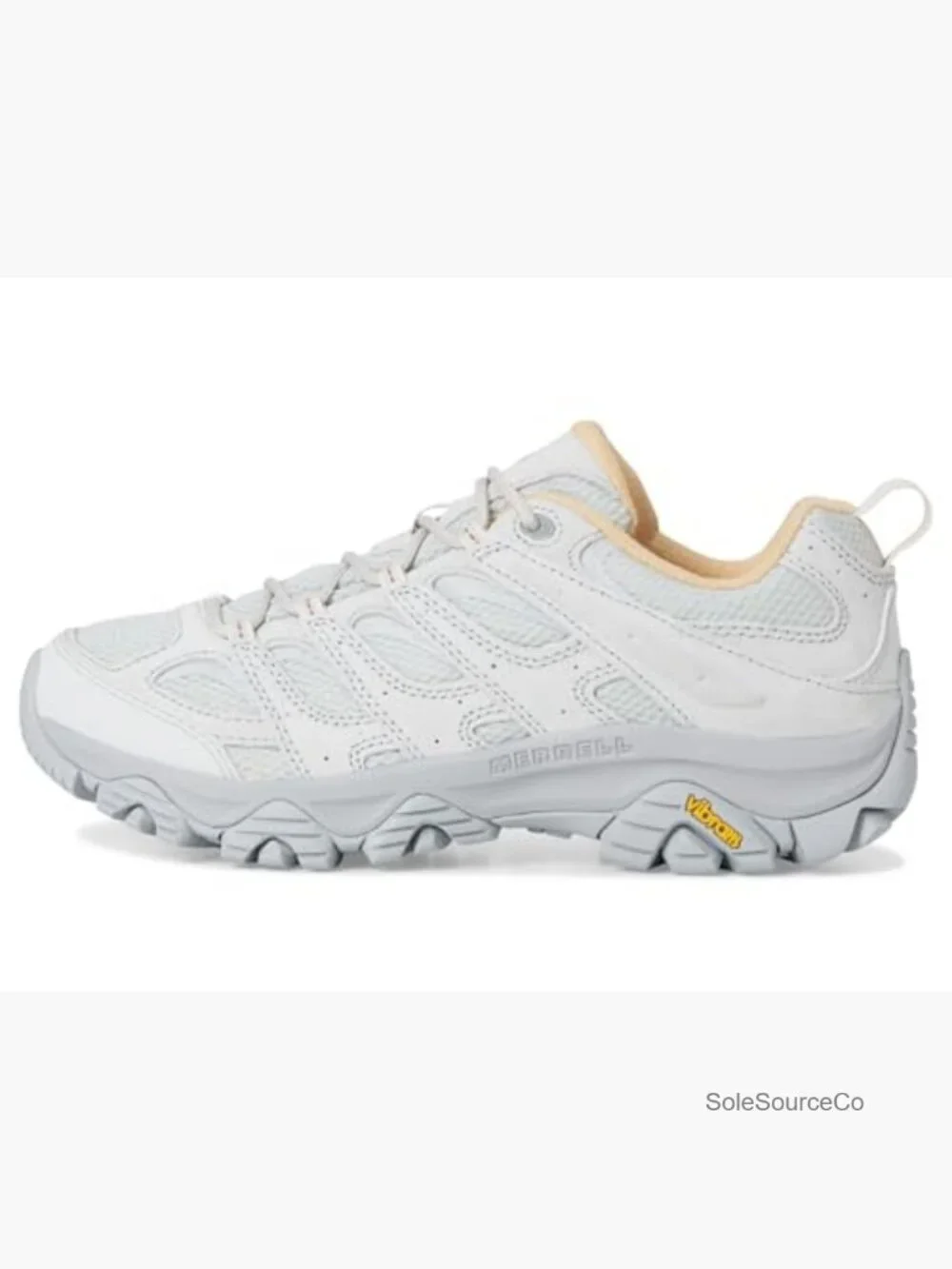 Pig suede leather hiking shoes with Vibram outsole